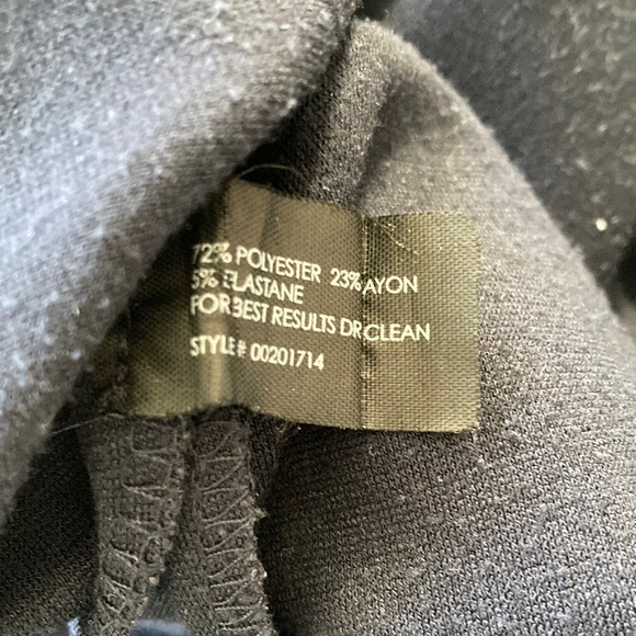 Club Monaco Navy Blue Back V Dress - Picture 4 of 4